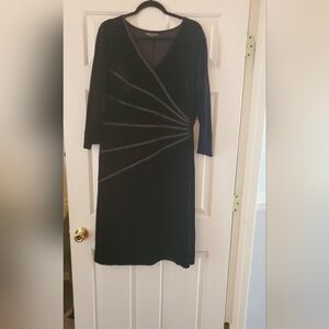 Like New! Connected Woman Dressy Black Evening Wear w/comfort Built In!